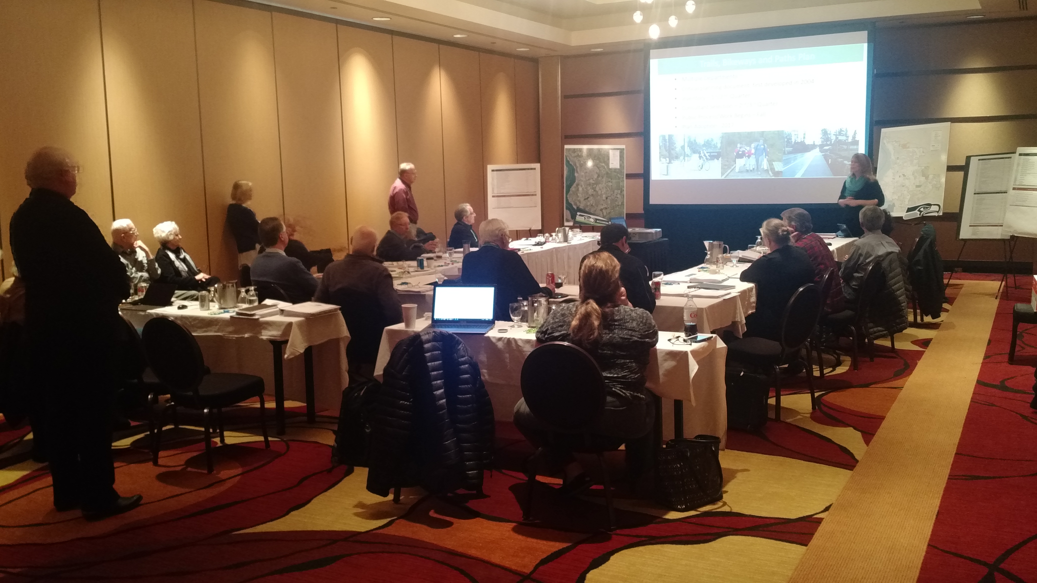 Sammamish Friends Joins the City Council at the annual retreat